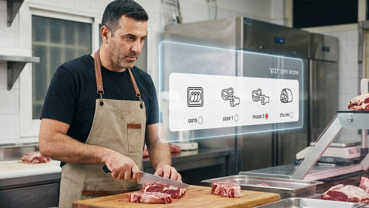 איך קצביה חסכה 85% מהשיחות והגדילה מכירות ב-26% בעזרת מערכת הזמנות שנבנתה במיוחד לקצביות